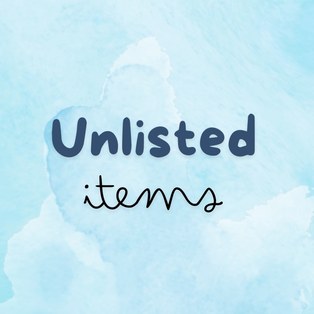 Unlisted Items